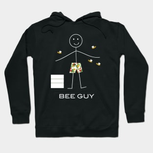 Funny Mens Beekeeping Guy Hoodie